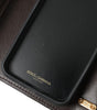 Dolce &amp; Gabbana Brown Python Leather DG Girls Crossbody Phone Bag