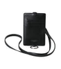 Dolce & Gabbana Black Calf Leather Lanyard Logo Card Holder Men Wallet