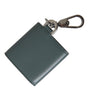 Dolce & Gabbana Green Leather DG Logo Keyring Coin Purse Keyring Wallet