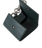 Dolce & Gabbana Green Leather DG Logo Keyring Coin Purse Keyring Wallet
