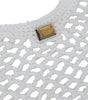 Sac cabas Dolce &amp; Gabbana en coton tricoté blanc et vert avec logo