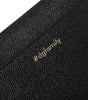 Dolce & Gabbana Black Blue Leather #DGFAMILY Zipper Continental Men Wallet