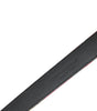Dolce & Gabbana Red Leather Jacquard Silver Metal Buckle Belt