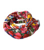 Dolce & Gabbana Multicolor Carretto Print Waist Belt