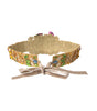 Dolce & Gabbana Multicolor Embellished Floral Crystal Wide Waist Belt
