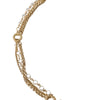 Dolce & Gabbana Black Leather Gold Chain Crystal Waist Women Belt