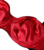 Dolce &amp; Gabbana Bordeaux Silk Stretch Balconcino Bra Underwear