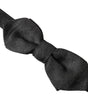 Dolce & Gabbana Black Silk Adjustable Neck Men Bow Tie