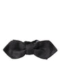 Dolce & Gabbana Black Silk Adjustable Neck Men Bow Tie
