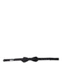 Dolce &amp; Gabbana Black Silk Adjustable Neck Men Bow Tie