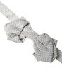 Dolce &amp; Gabbana Gray Silk Adjustable Neck Men Bow Tie