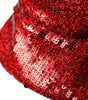 Bob en nylon à paillettes rouges Dolce &amp; Gabbana pour homme