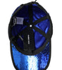 Casquette de baseball à sequins bleu royal Dolce & Gabbana pour homme