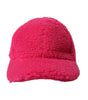 Casquette de baseball en polaire rose Dolce & Gabbana pour homme