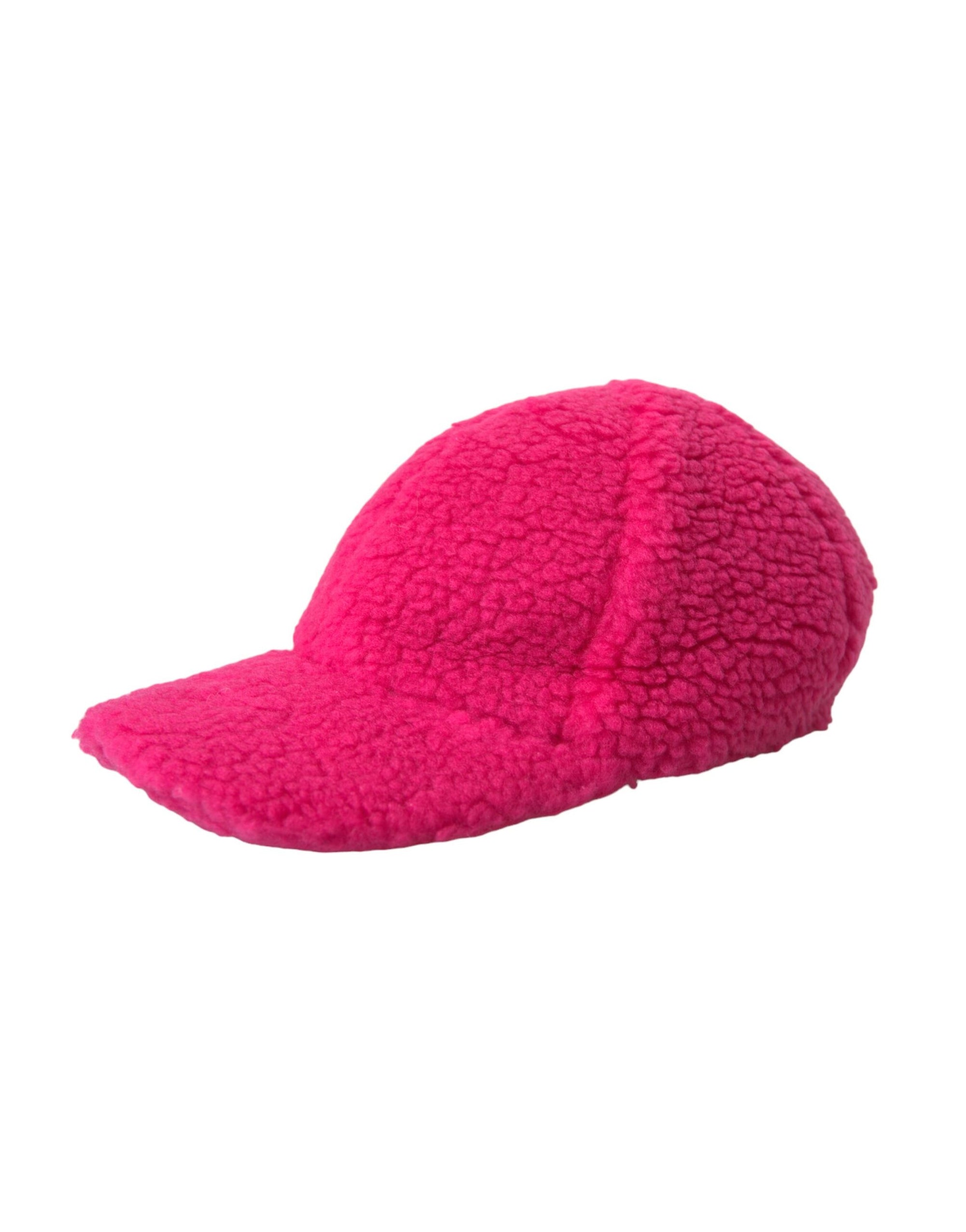Casquette de baseball en polaire rose Dolce & Gabbana pour homme