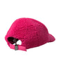 Casquette de baseball en polaire rose Dolce & Gabbana pour homme