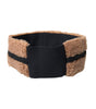 Dolce & Gabbana Brown Black Fleece Wool Head Band Hat Men