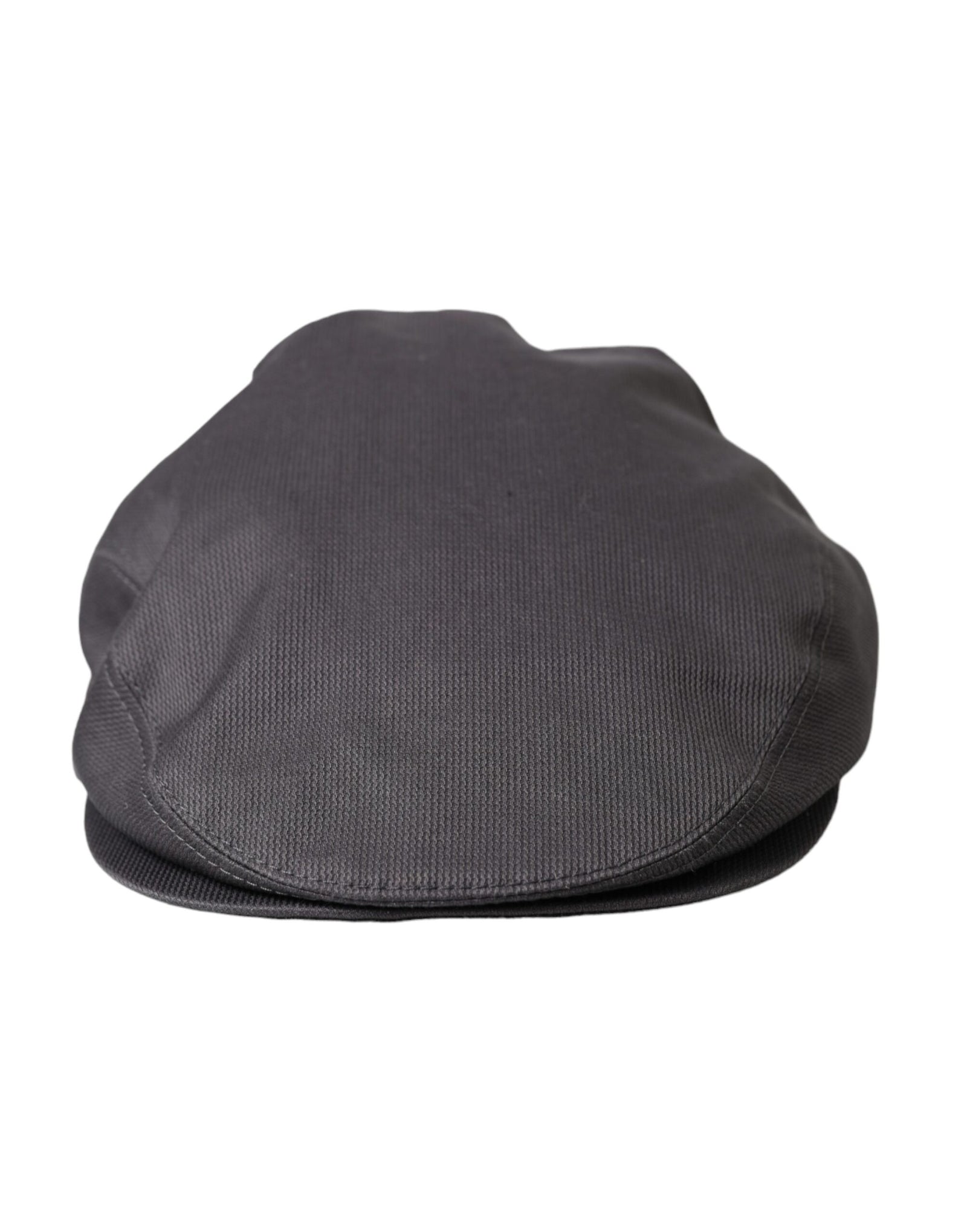 Casquette gavroche en coton gris Dolce & Gabbana pour homme