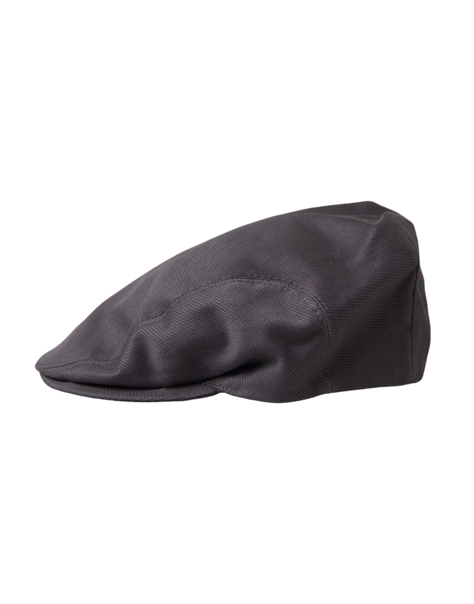 Casquette gavroche en coton gris Dolce & Gabbana pour homme