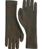 Dolce & Gabbana Brown Cotton Stretch Wrist Length Gloves