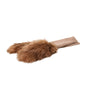 Dolce & Gabbana Brown Cashmere Knitted Fur Mid Arm Mitten Gloves