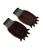 Dolce & Gabbana Beige Acrylic Knitted Fur Wrist Mitten Gloves