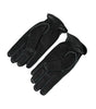 Dolce &amp; Gabbana Black Deer Leather Wrist Length Gloves