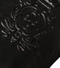 Dolce &amp; Gabbana Black Leather Embossed Logo Short Hands Gloves