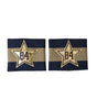 Dolce & Gabbana Black Gold Logo Star 84 Viscose Wristband