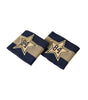 Dolce & Gabbana Black Gold Logo Star 84 Viscose Wristband