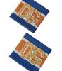 Bracelet en viscose à sequins et logo multicolore Dolce & Gabbana