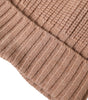 Dolce & Gabbana Brown Solid Knitted Fur Ball Winter Beanie Hat