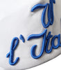 Dolce & Gabbana Blue White Black Italia Mesh Baseball Hat