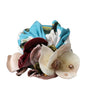 Dolce & Gabbana Blue Floral Motif Turban Head Hat Women