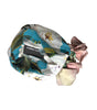 Dolce & Gabbana Blue Floral Motif Turban Head Hat Women