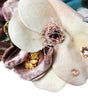 Dolce & Gabbana Blue Floral Motif Turban Head Hat Women
