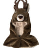 Dolce &amp; Gabbana Brown Deer Faux Fur Whole Head Hat