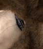 Dolce &amp; Gabbana Brown Deer Faux Fur Whole Head Hat