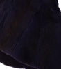 Dolce &amp; Gabbana Black Weasel Fur Whole Head Wrap Hat