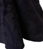 Dolce &amp; Gabbana Black Weasel Fur Whole Head Wrap Hat