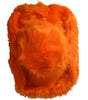 Dolce &amp; Gabbana Orange Faux Fur Polyester Fedora Hat