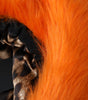 Dolce &amp; Gabbana Orange Faux Fur Polyester Fedora Hat