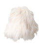 Dolce &amp; Gabbana White Acrylic Fur Womens Bucket Hat