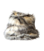 Dolce & Gabbana Multicolor Acrylic Fur Women Bucket Hat