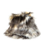 Dolce & Gabbana Multicolor Acrylic Fur Women Bucket Hat