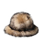 Dolce &amp; Gabbana Brown Faux Fur Modacrylic Fedora Hat