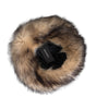 Dolce &amp; Gabbana Brown Faux Fur Modacrylic Fedora Hat