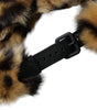 Dolce &amp; Gabbana Brown Leopard Fur Women Bucket Hat