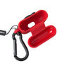 Dolce & Gabbana Red Silicone Rubber Logo Embossed Airpods Case