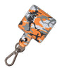 Dolce & Gabbana Multicolor Camouflage Print Leather Metal Airpods Case